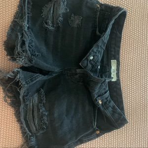 Top shop black shorts